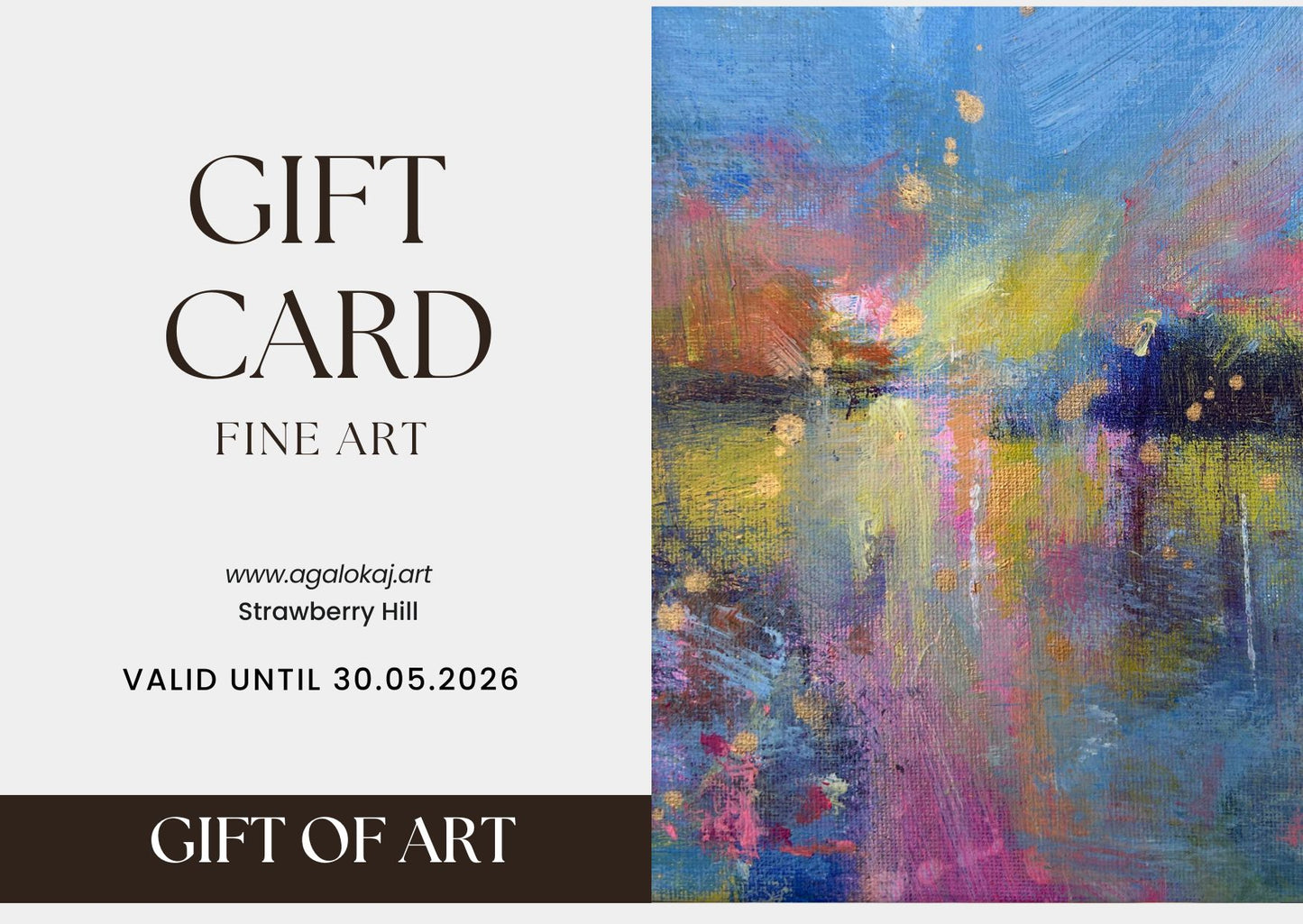Share the Joy of Art with a Gift Card ❄️🎨 - LJagz-studio