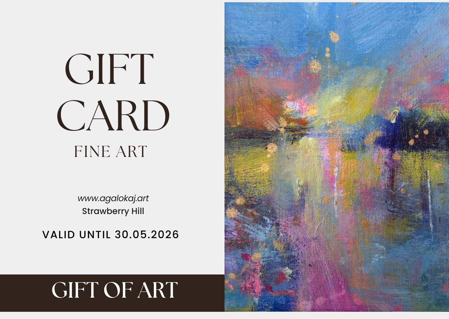 Share the Joy of Art with a Gift Card ❄️🎨 - LJagz-studio
