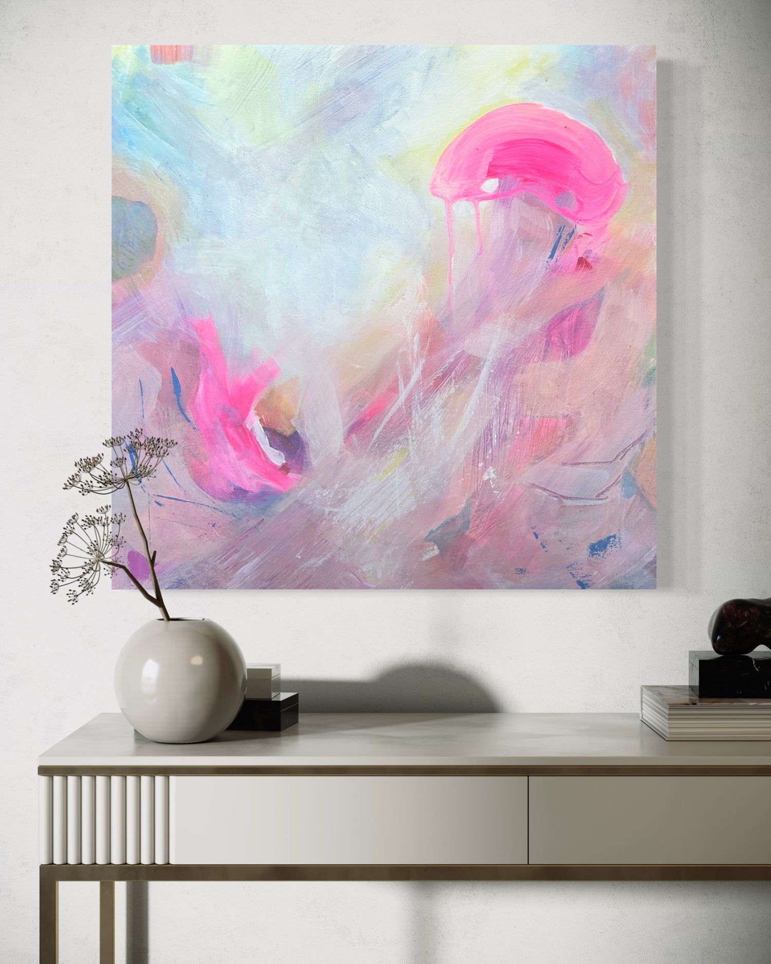 Good Karma - Canvas Print - a perfect gift to brighten your home - LJagz-studio