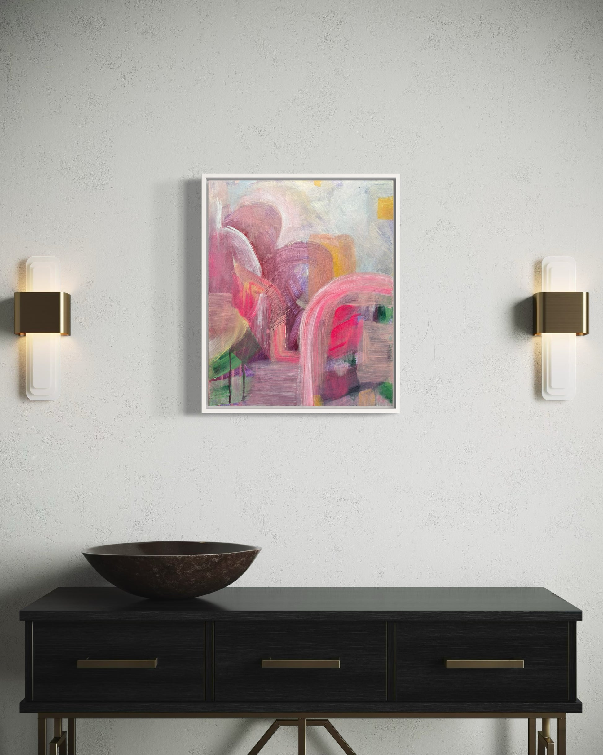 Candy world - original painting - LJagz-studio
