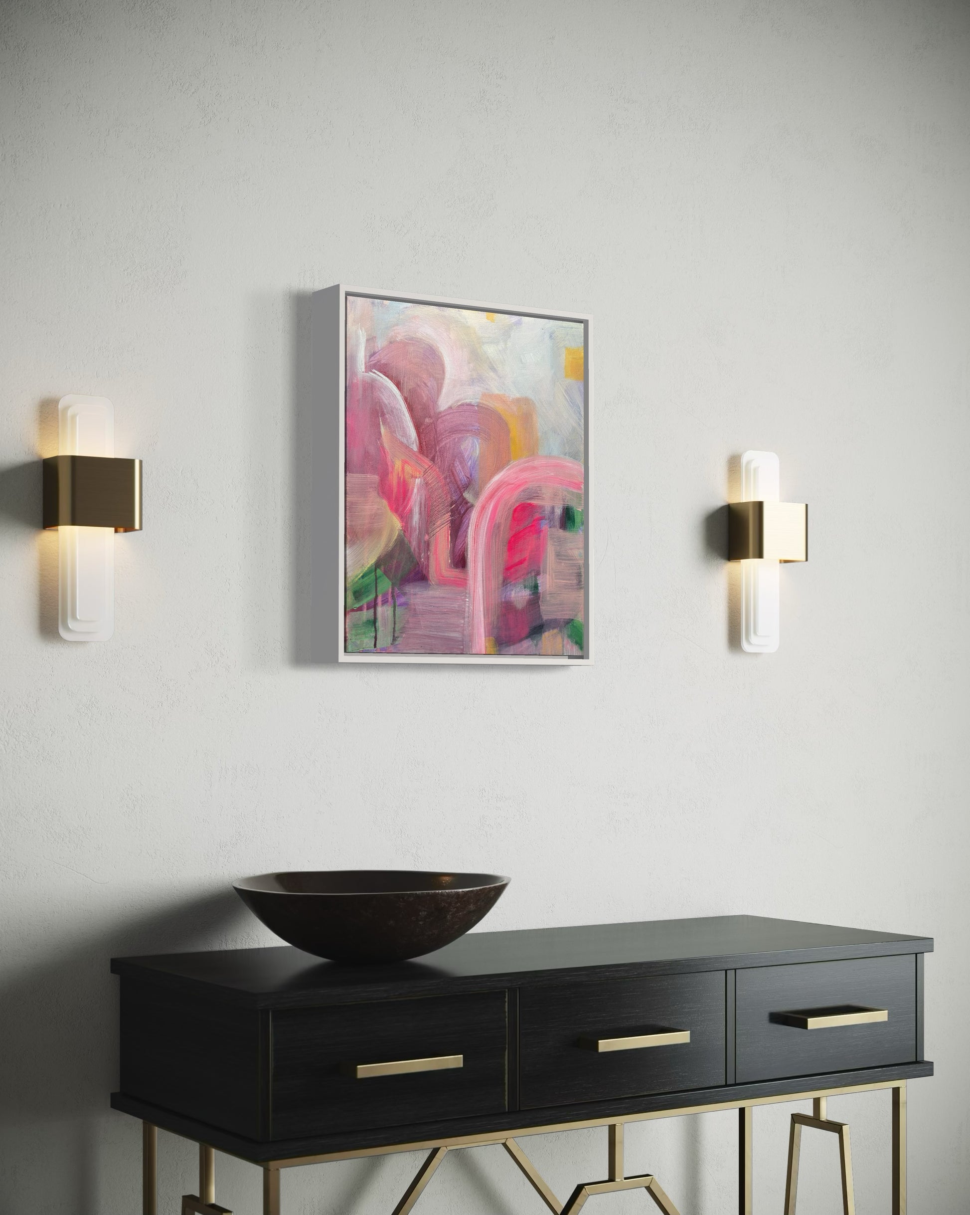 Candy world - original painting - LJagz-studio
