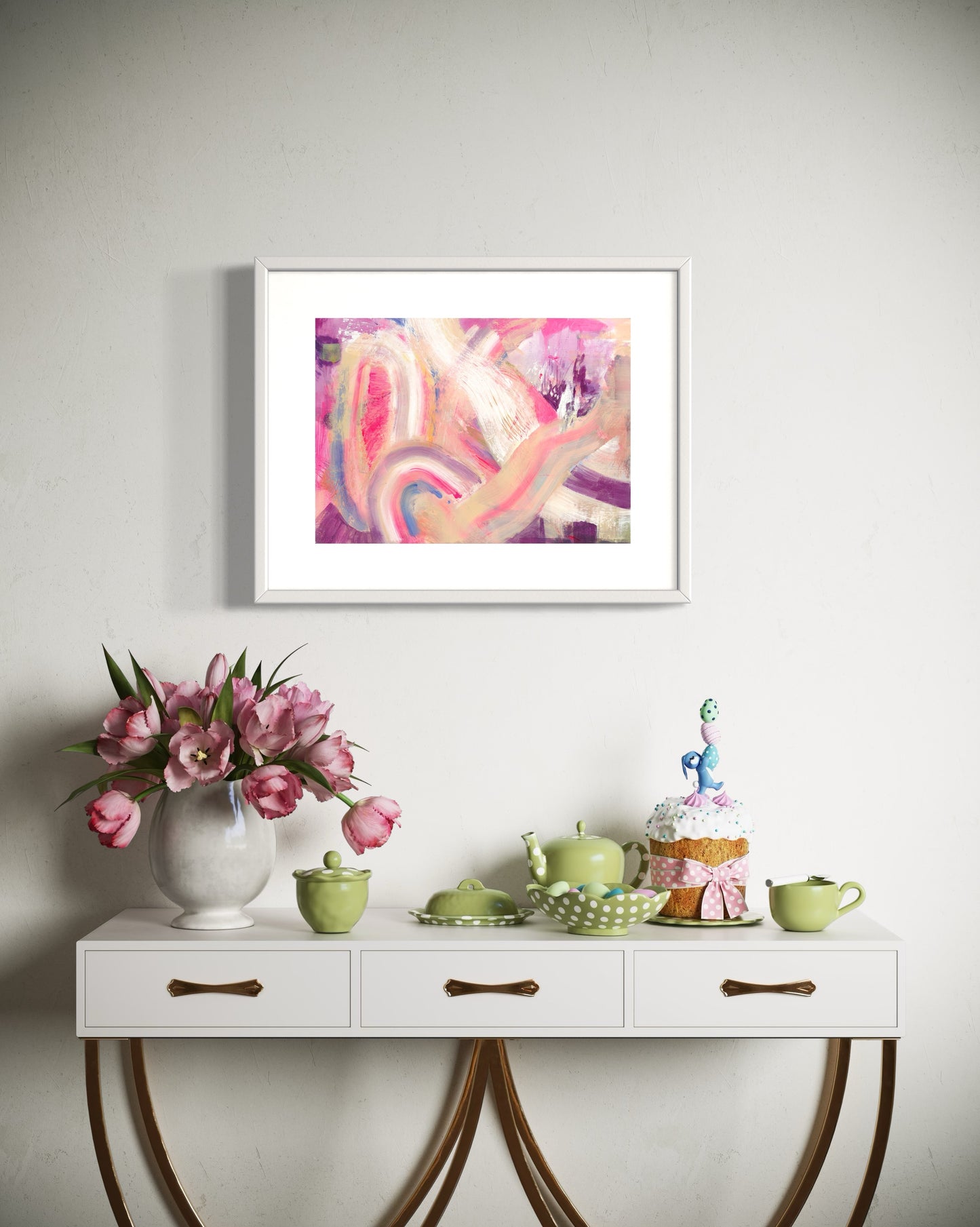 Love candy - original painting - LJagz-studio