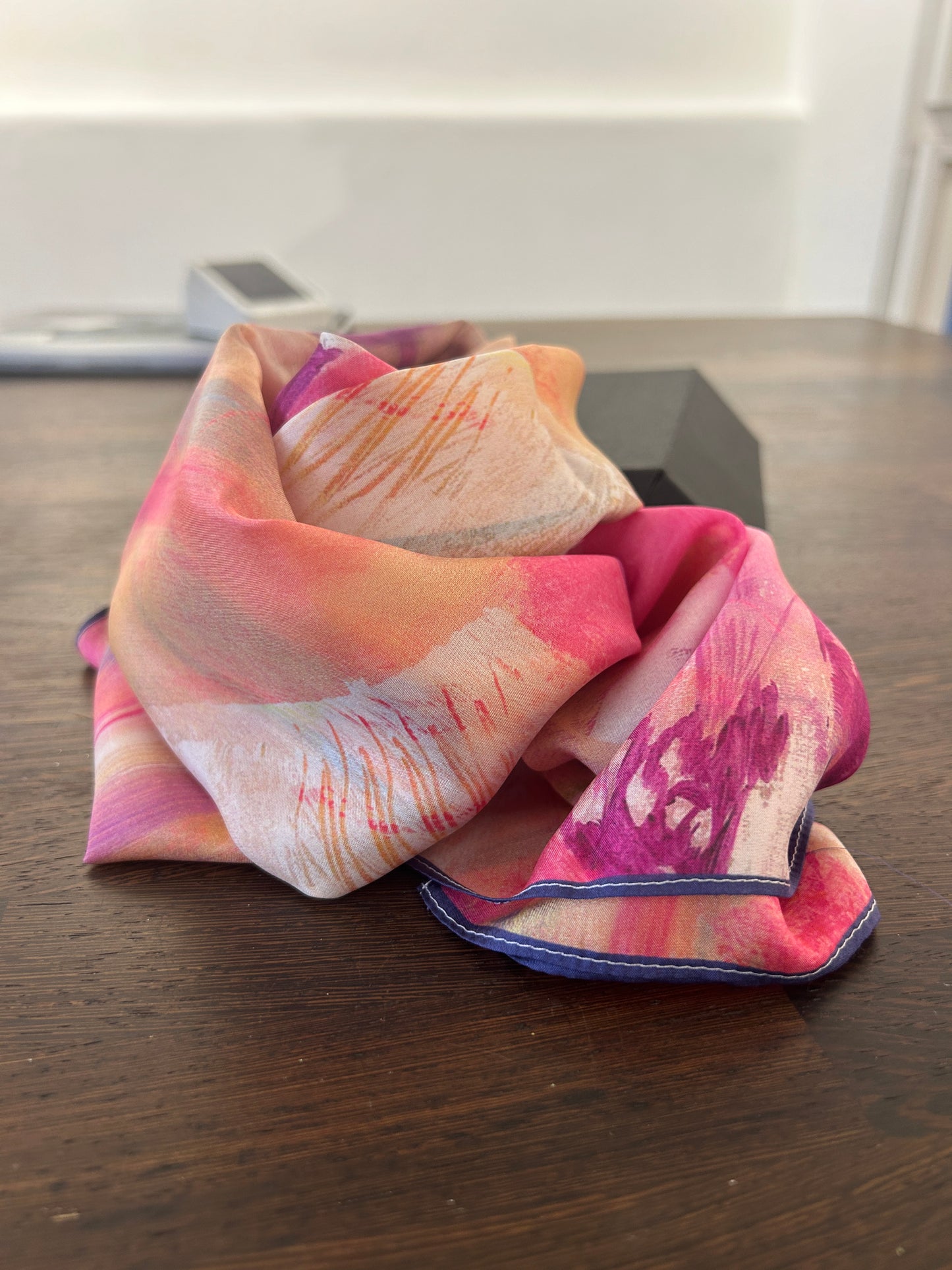 Love candy - silk scarf - perfect Mother's Day gift - LJagz-studio