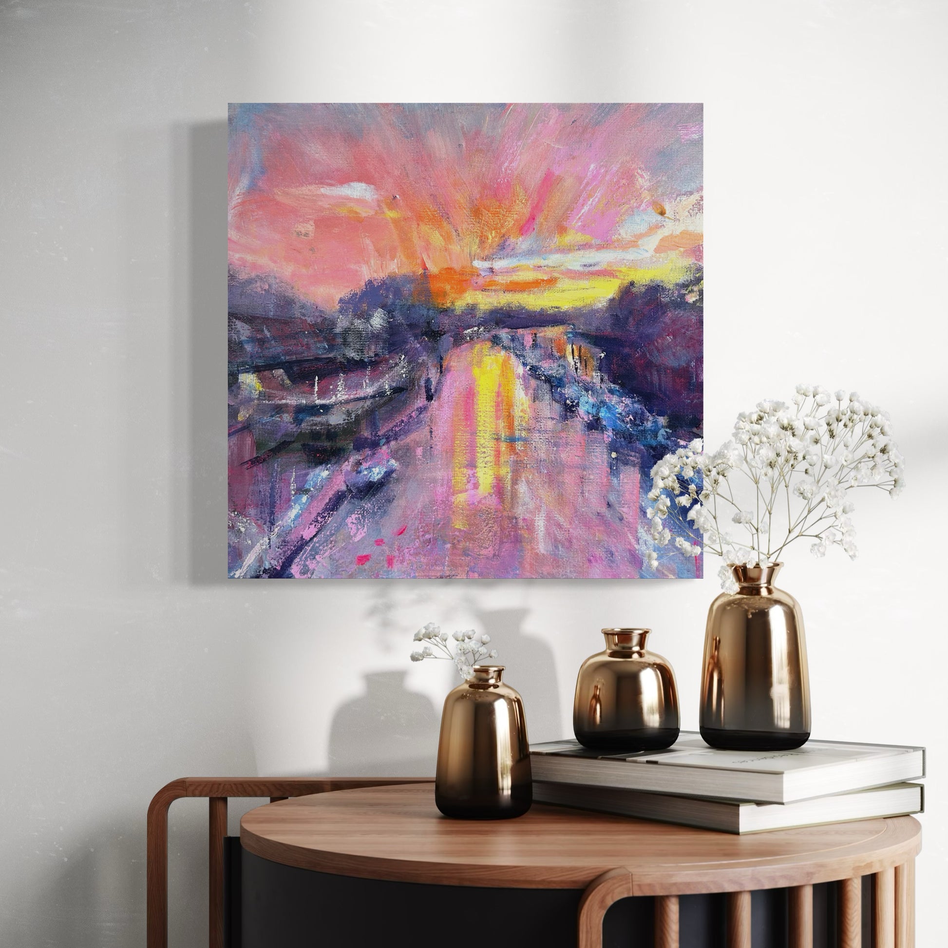 Twilight III - original painting - LJagz-studio