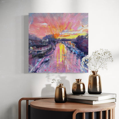 Twilight III - original painting - LJagz-studio