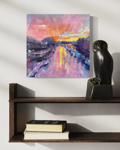 Twilight III - original painting - LJagz-studio