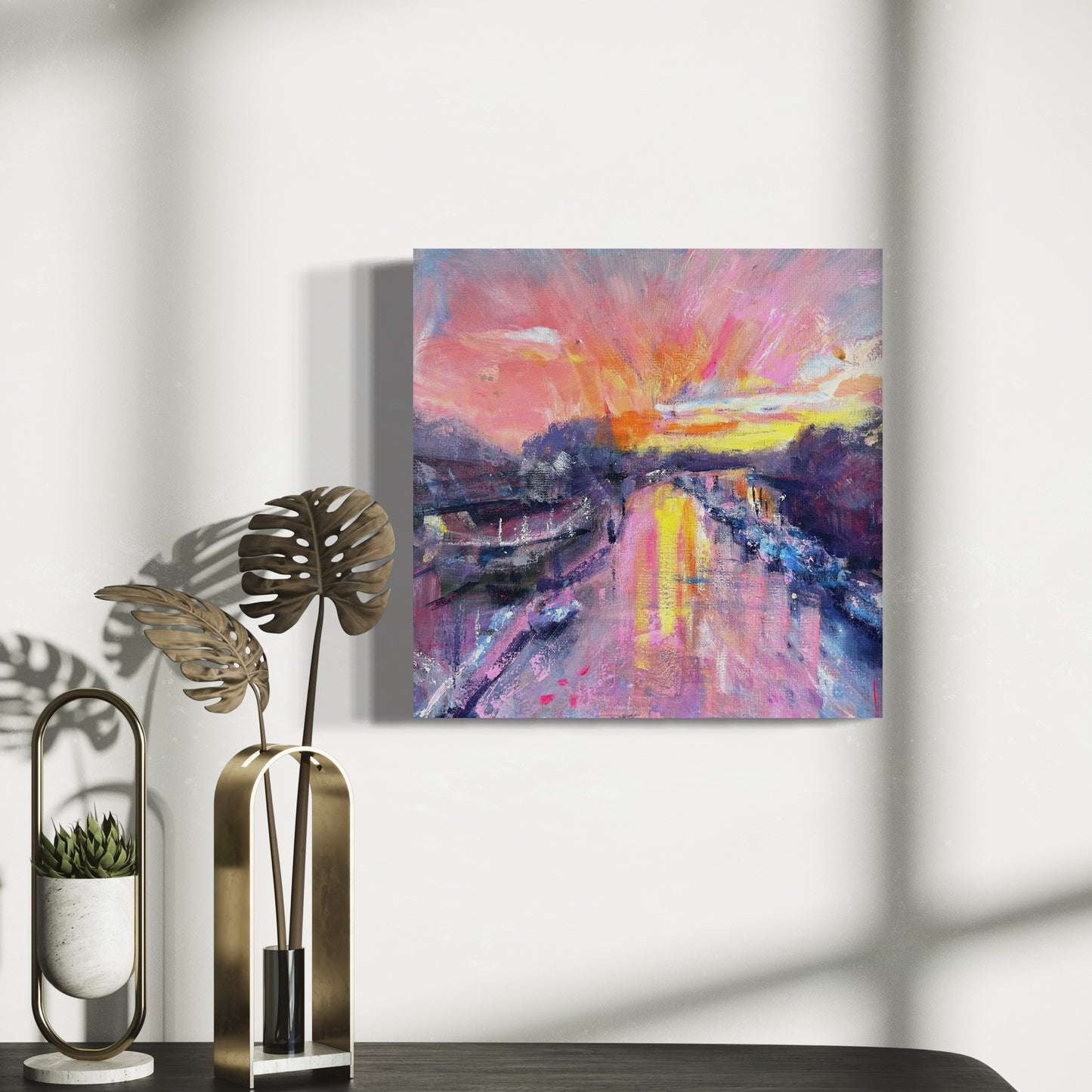 Twilight III - original painting - LJagz-studio