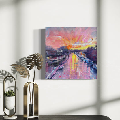 Twilight III - original painting - LJagz-studio