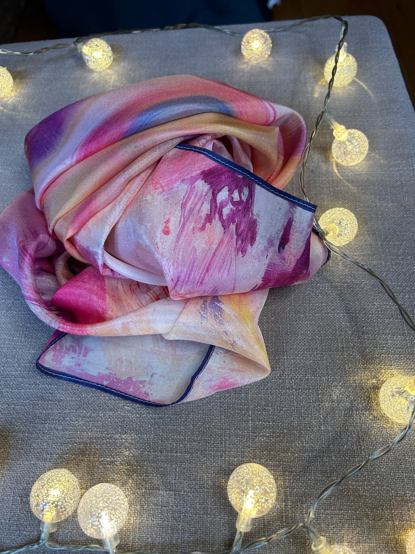Woven with Love: a vibrant day scarf (limited edition) - LJagz-studio