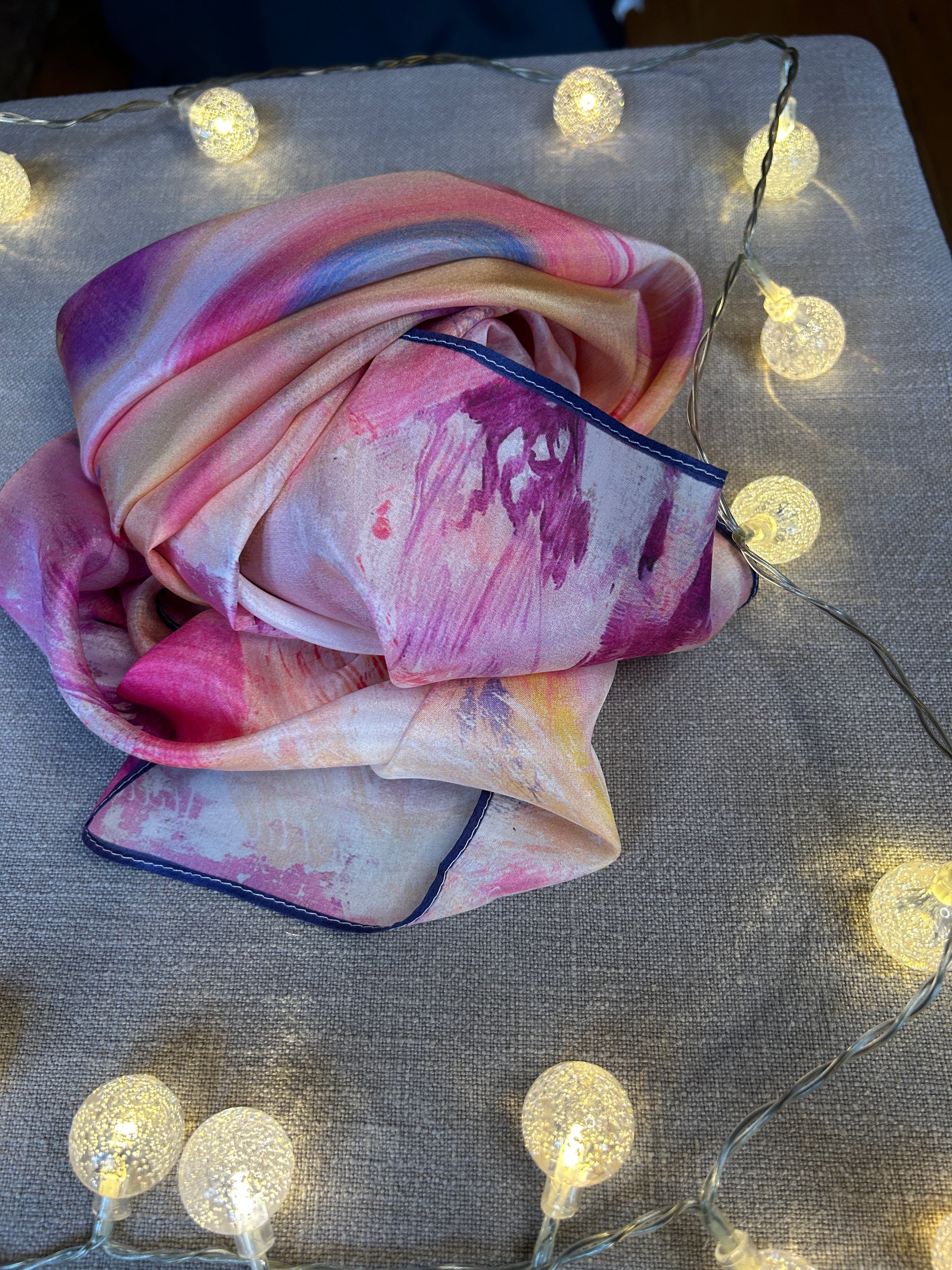 Woven with Love: a vibrant day scarf (limited edition) - LJagz-studio